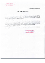 Referencje CBDZOE
