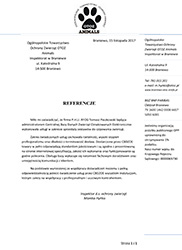 Referencje CBDZOE