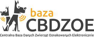 cbdzoe.pl - Centralna Baza Danych Zwierząt Oznakowanych Elektronicznie